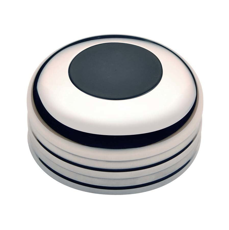 GT3 Horn Button Plain Black Lo Profile - 112020