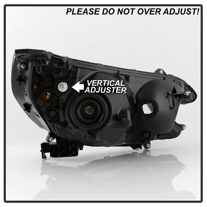 SPYDER xTune 12-14 Honda CR-V (Halogen Models) OEM Style Driver Side Headlight - HD-JH-HCRV12-OE-L 9049842