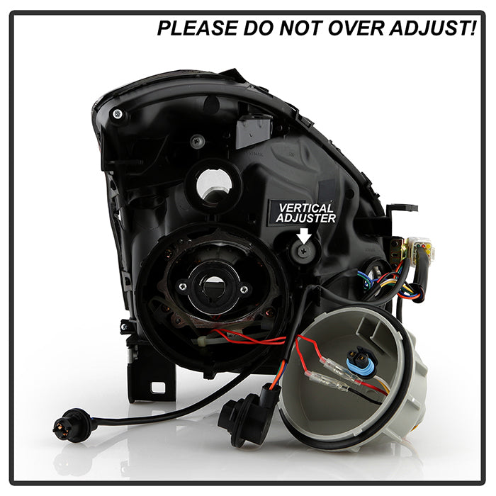 FR SPORT SPYDER Xtune Nissan Maxima (Halogen Only) 07-08 Crystal Headlights Black...