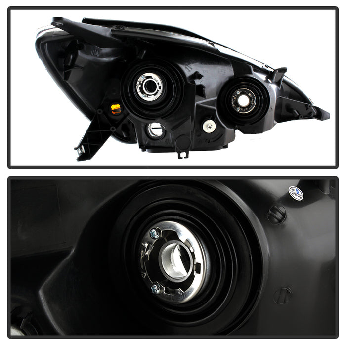 FR SPORT SPYDER Xtune Toyota Sienna 2004-2005 Halogen Only OEM Style Headlights Chrome...