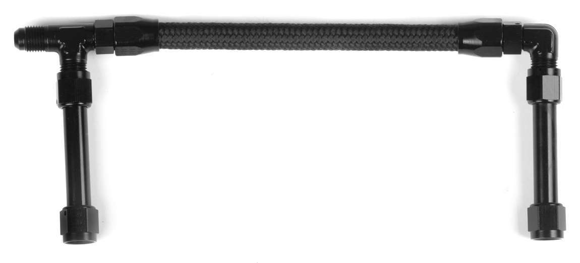 Fuel Inlet Fitting 6an Ano-Tuff w/Pro-Lite Hose - 3442