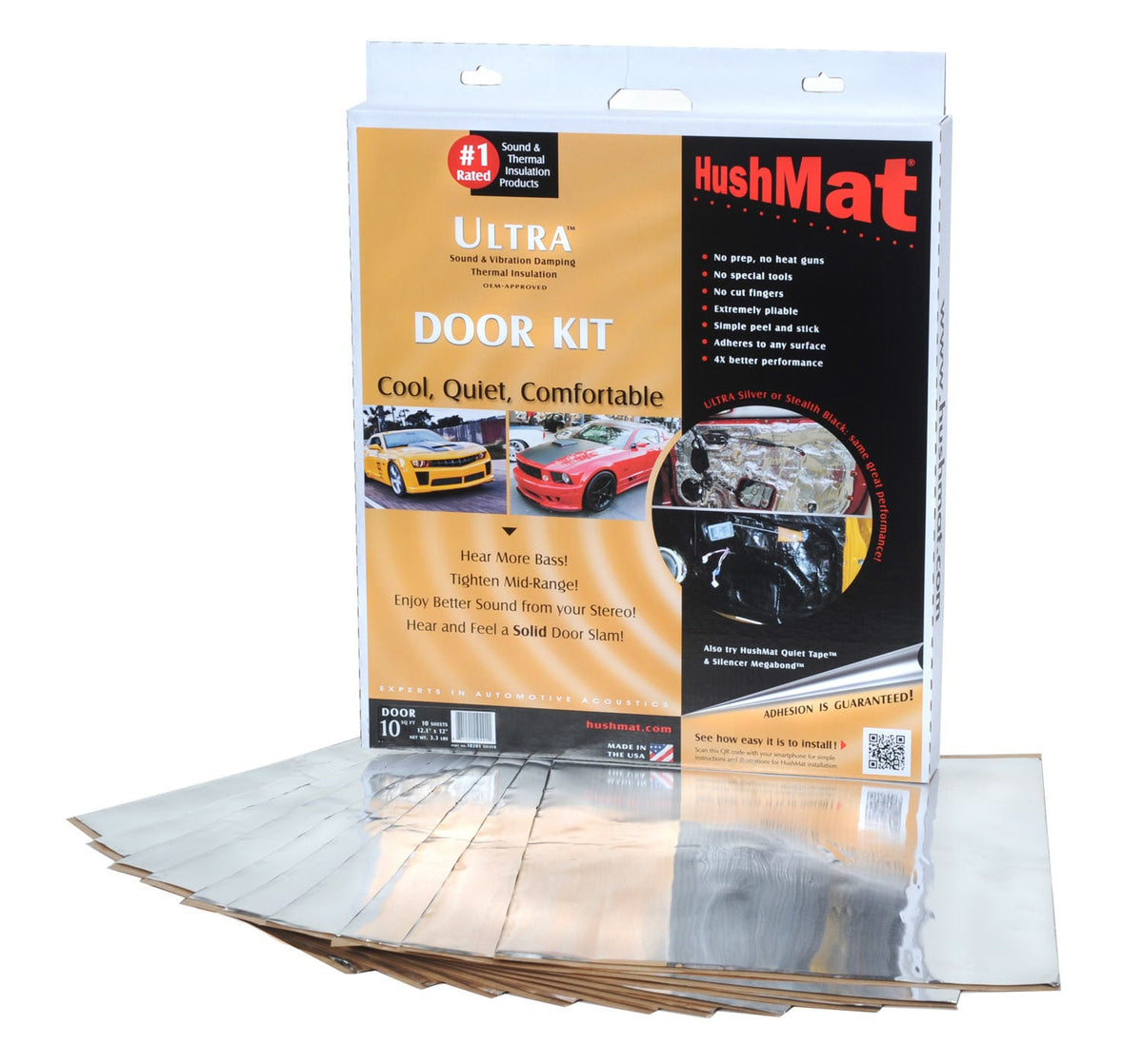 Ultra Door Kit- 10 pc 12in.x12in. Silver - 10201