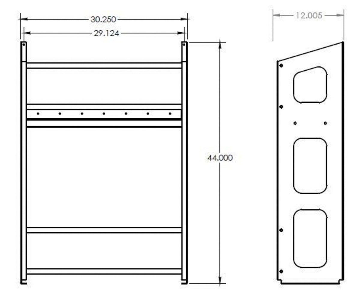Jug Rack 6 Position Black - HRP63596BLK