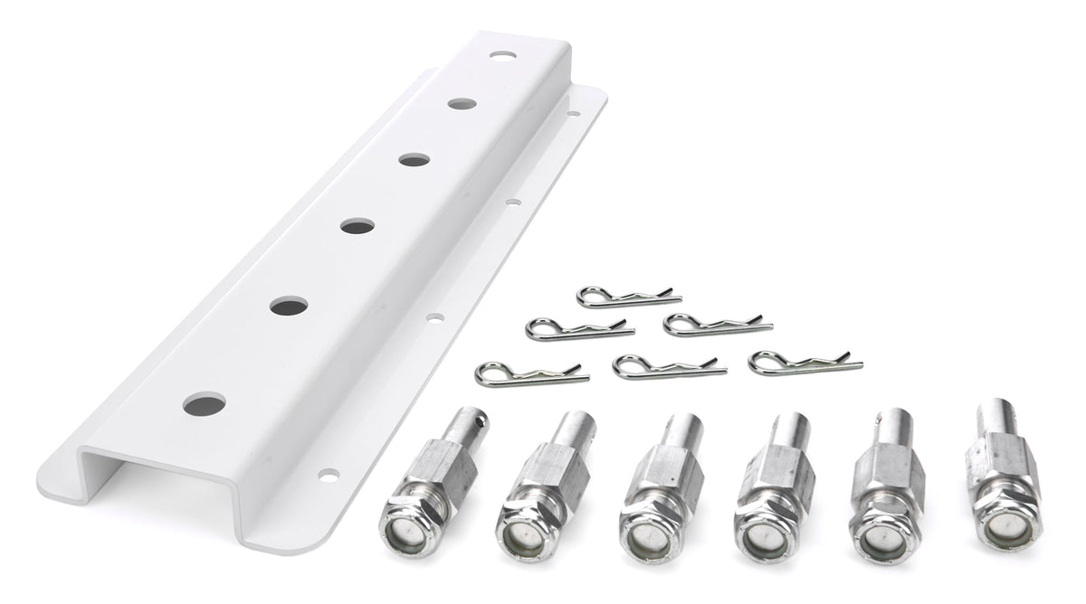 Wall Shock Mounts Single 15in Single Stack - HRP6524S15WHT