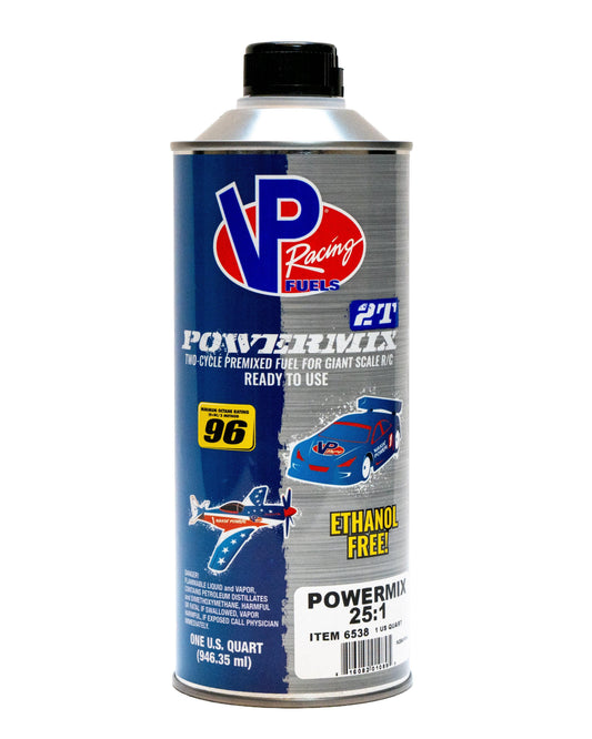 VP Racing RC Car Powermix 25:1 Fuel Mix 94 Octane Hobby Fuel