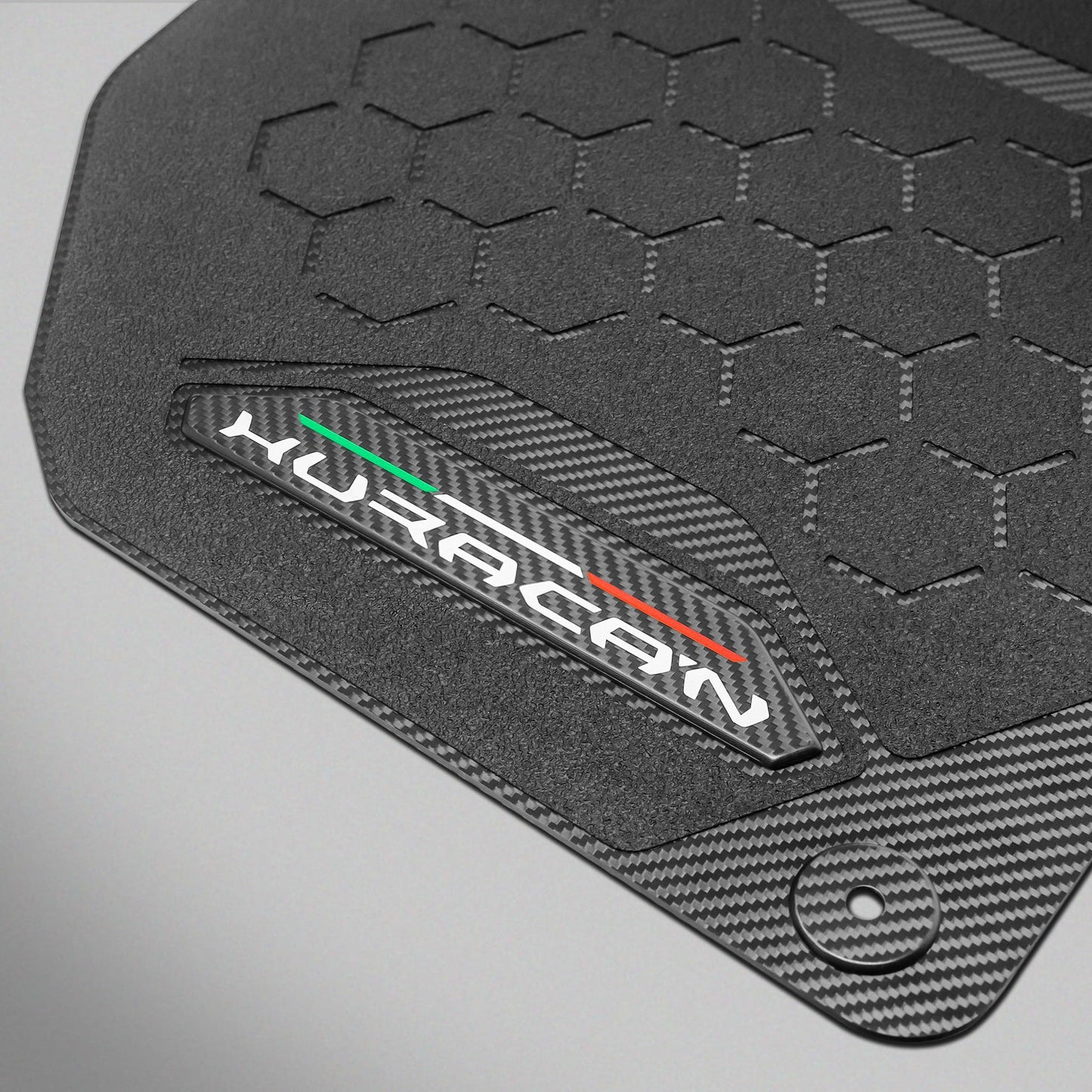 T1 Carbon Fiber Floor Mats for Lamborghini Huracan – Matte Carbon