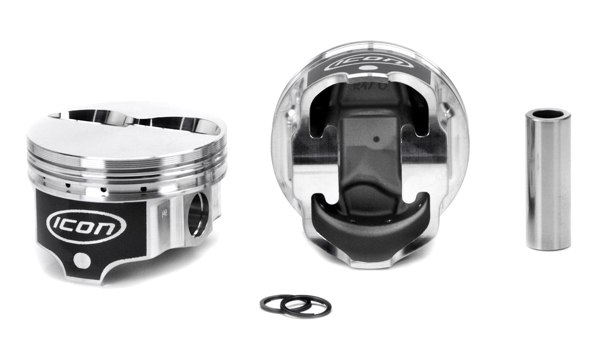 SBF FT Forged Piston Set 4.030 Bore -4.8cc - IC719030