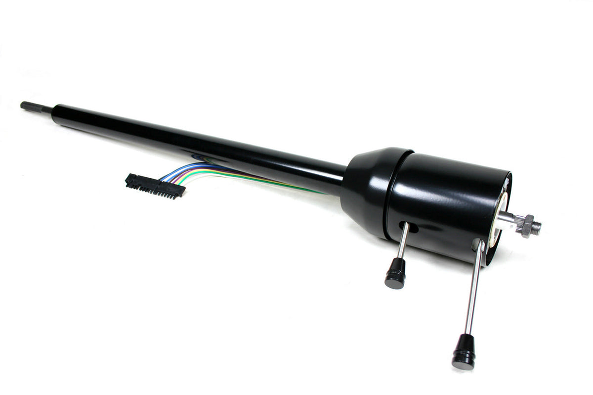 63-66 Corvette Steering Column Black - 1120770051