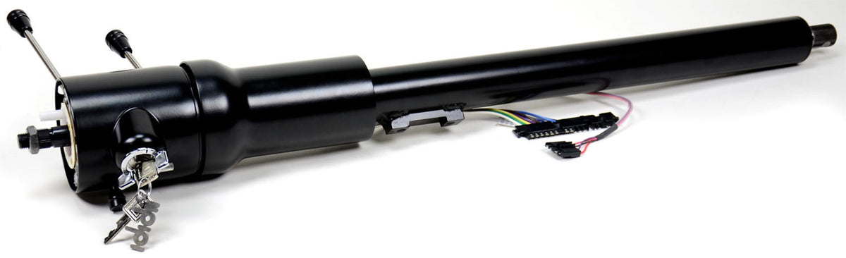 69-72 Chevelle Steering Column Black - 1520690051
