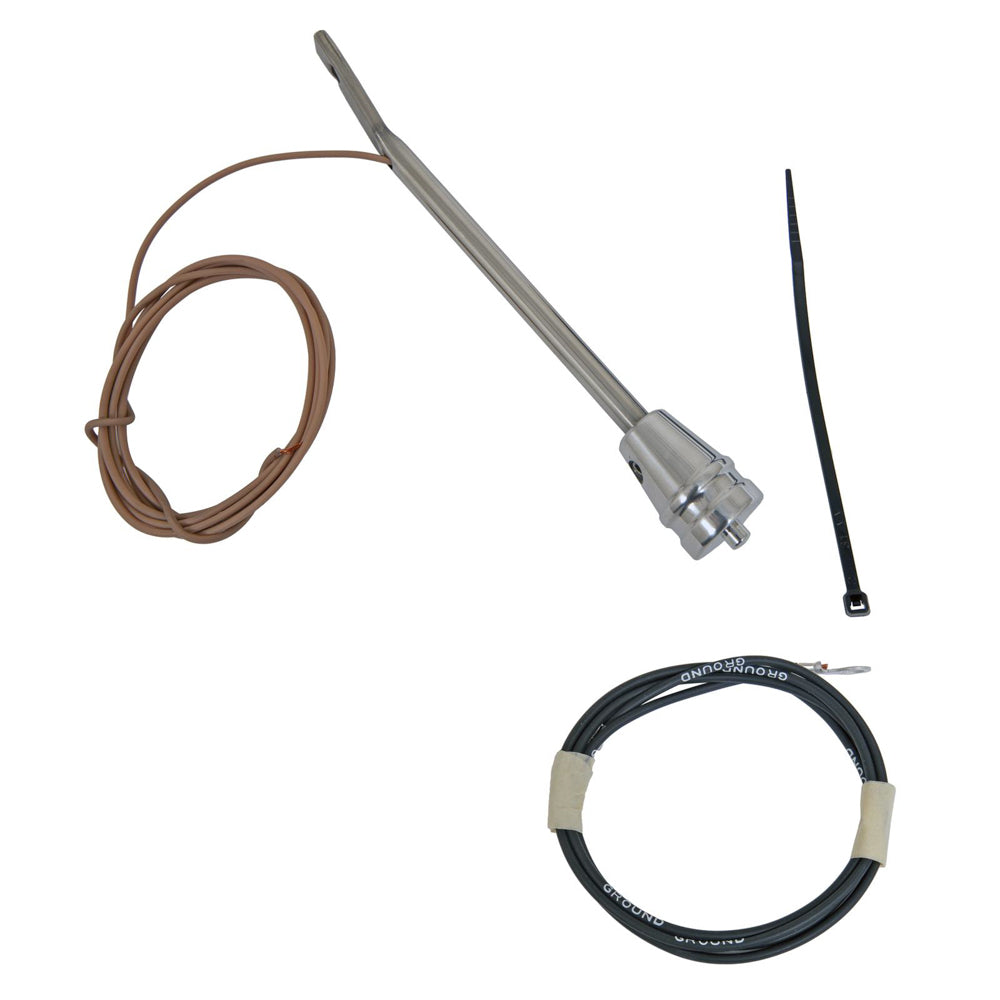 Turn Lever w/Button Polished - 3100006154