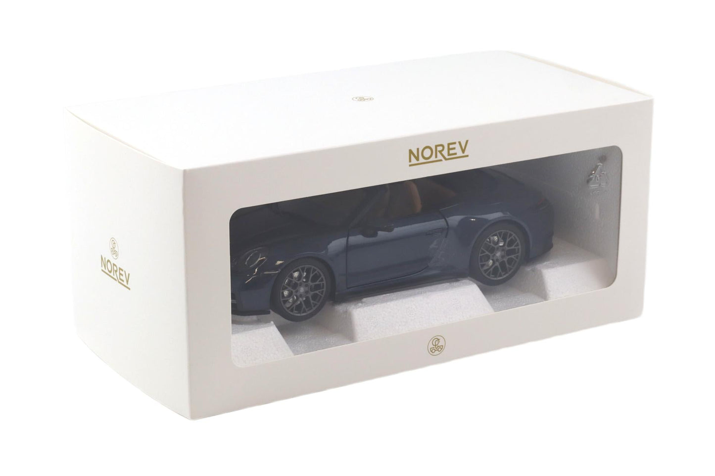 Norev 2025 Porsche 911 992.2 Carrera Cabriolet Yachting Blue Metallic 1:18