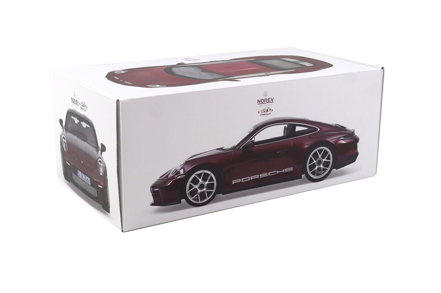 Norev 2023 Porsche 911 992 S/T Heritage Package Amethyst Metallic 1:12