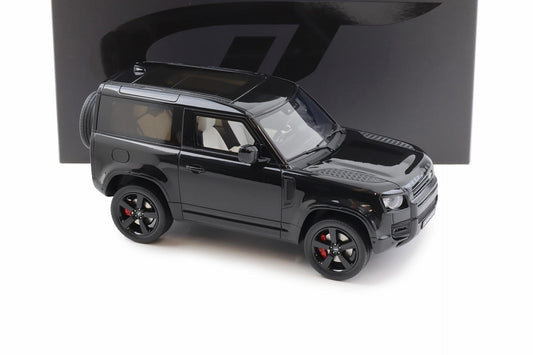 STM Diecast GT Spirit 2021 Land Rover Defender 90 P400 X-Dynamic HSE Black 1:18 - View 2