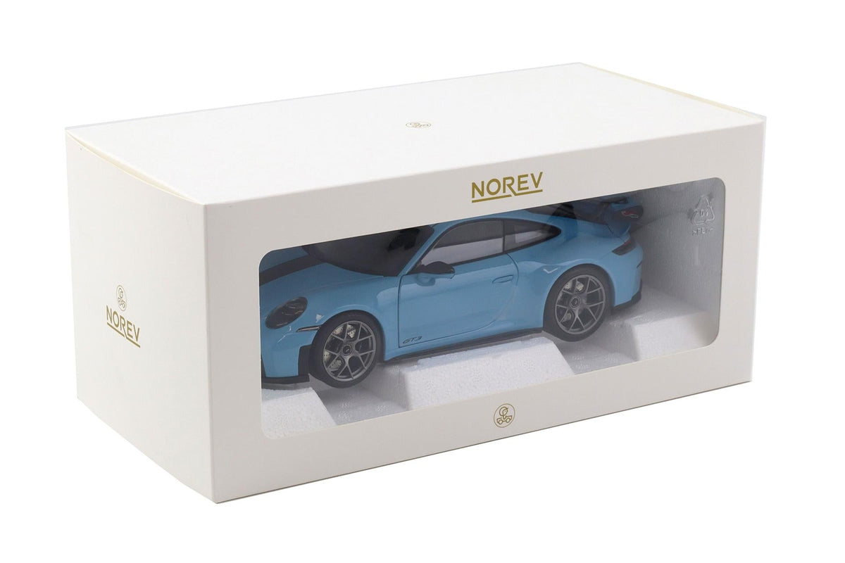 Norev 2025 Porsche 911 992.2 GT3 w/ Weissach Package Gulf Blue 1:18
