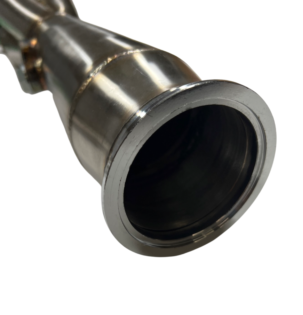 K Series K20 K24 Megaphone Pipe Header Exhaust 3" 4-1 Tri-Y EK EG DC2 Civic V Band Down Pipe