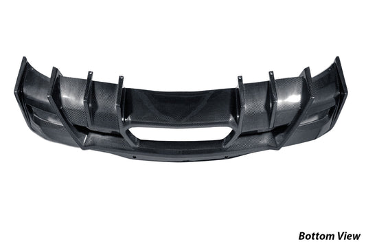 Carbon Fiber Rear Diffuser - Chevrolet Corvette C8 Z06/ZR1