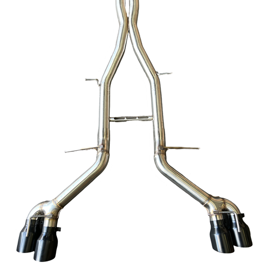 STRATEC SYSTEMS 3” Stainless Track Catback Exhaust for 2016-2024 Chevy Camaro SS/ZL1/LT1 6.2L V8...