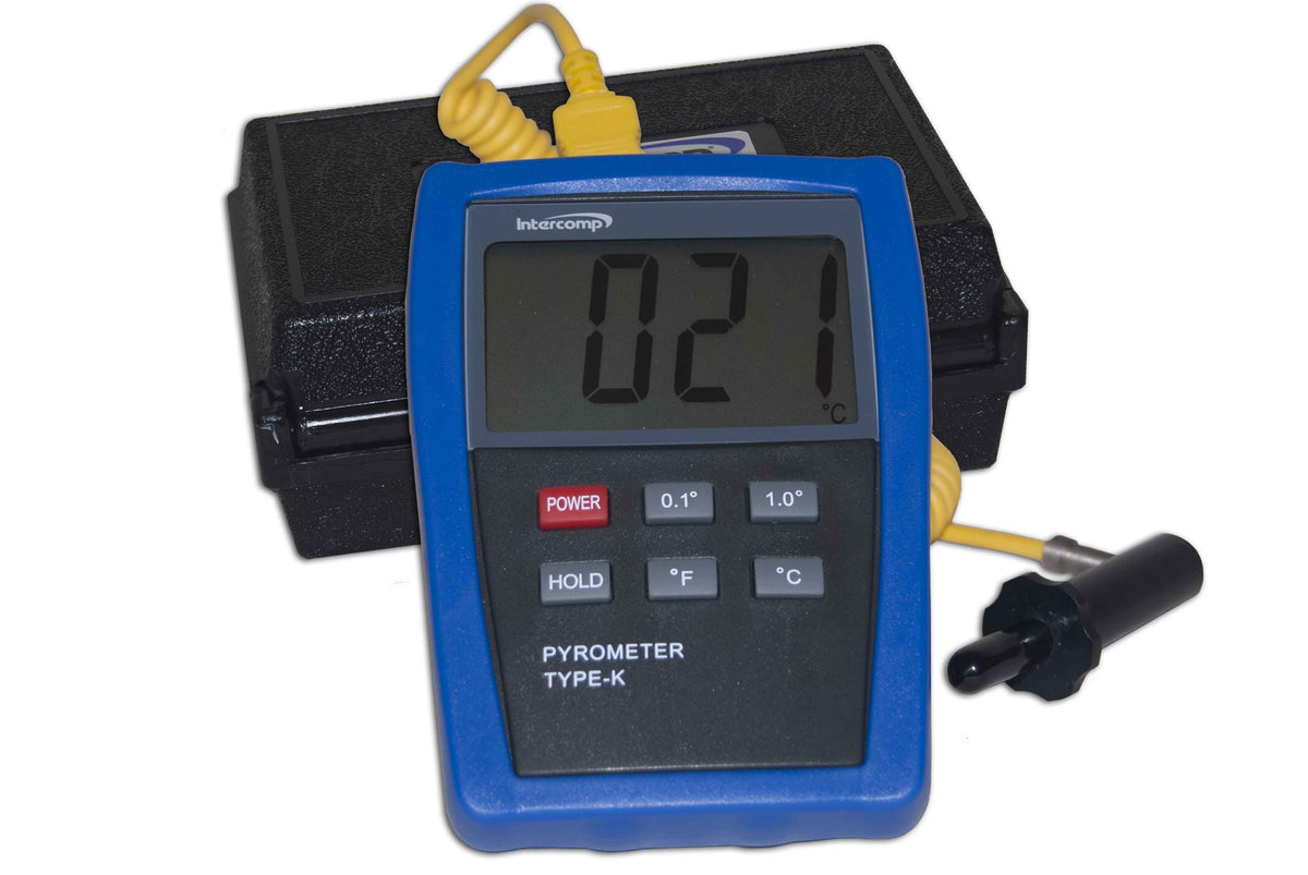 Pyrometer 0-1500 Deg F Lcd - 360012