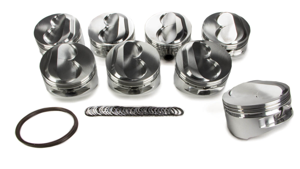 SBC Domed Piston Set 4.185 Bore +10.8cc - 207514