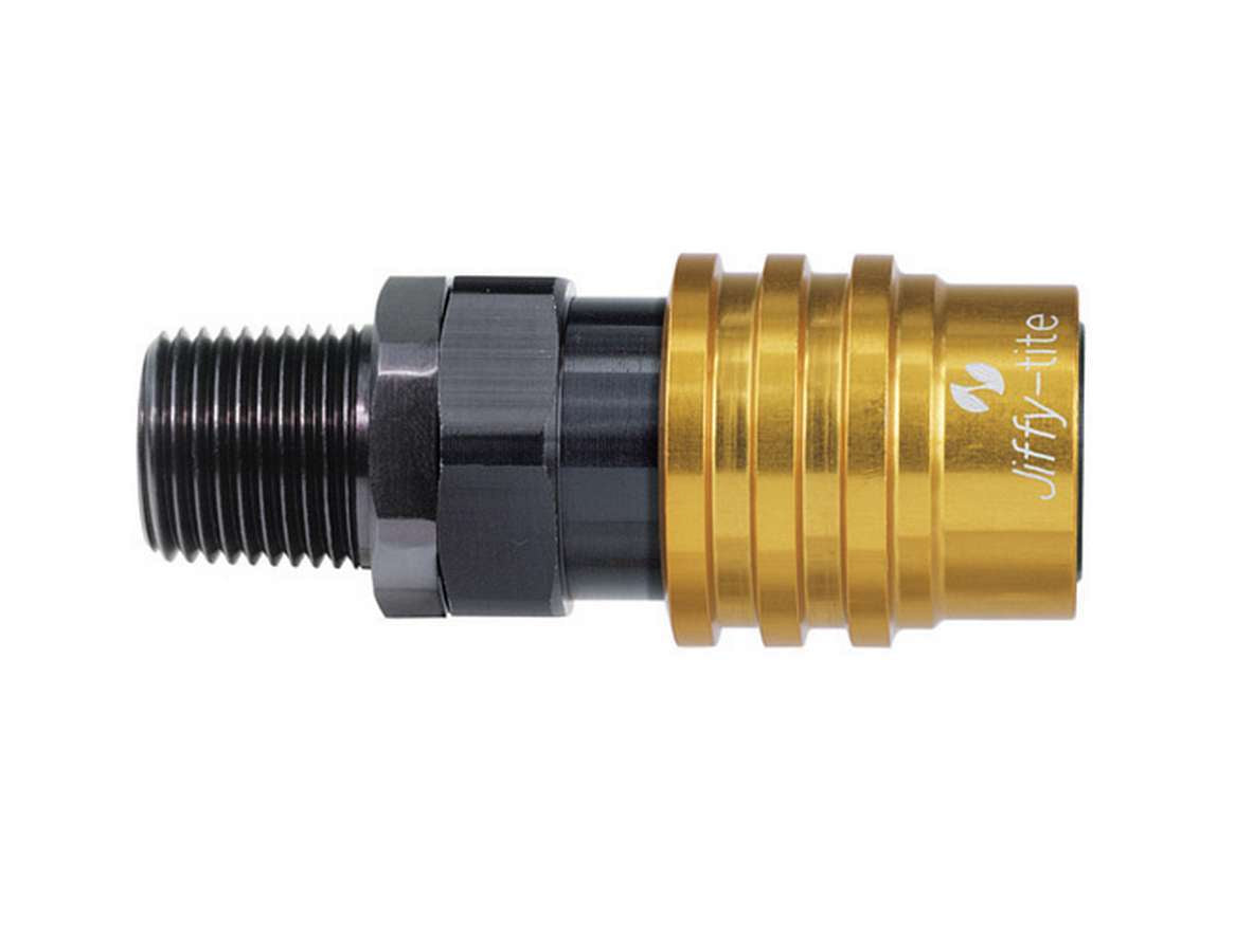 Q/R 1/4NPT Male Socket Valved - 31804