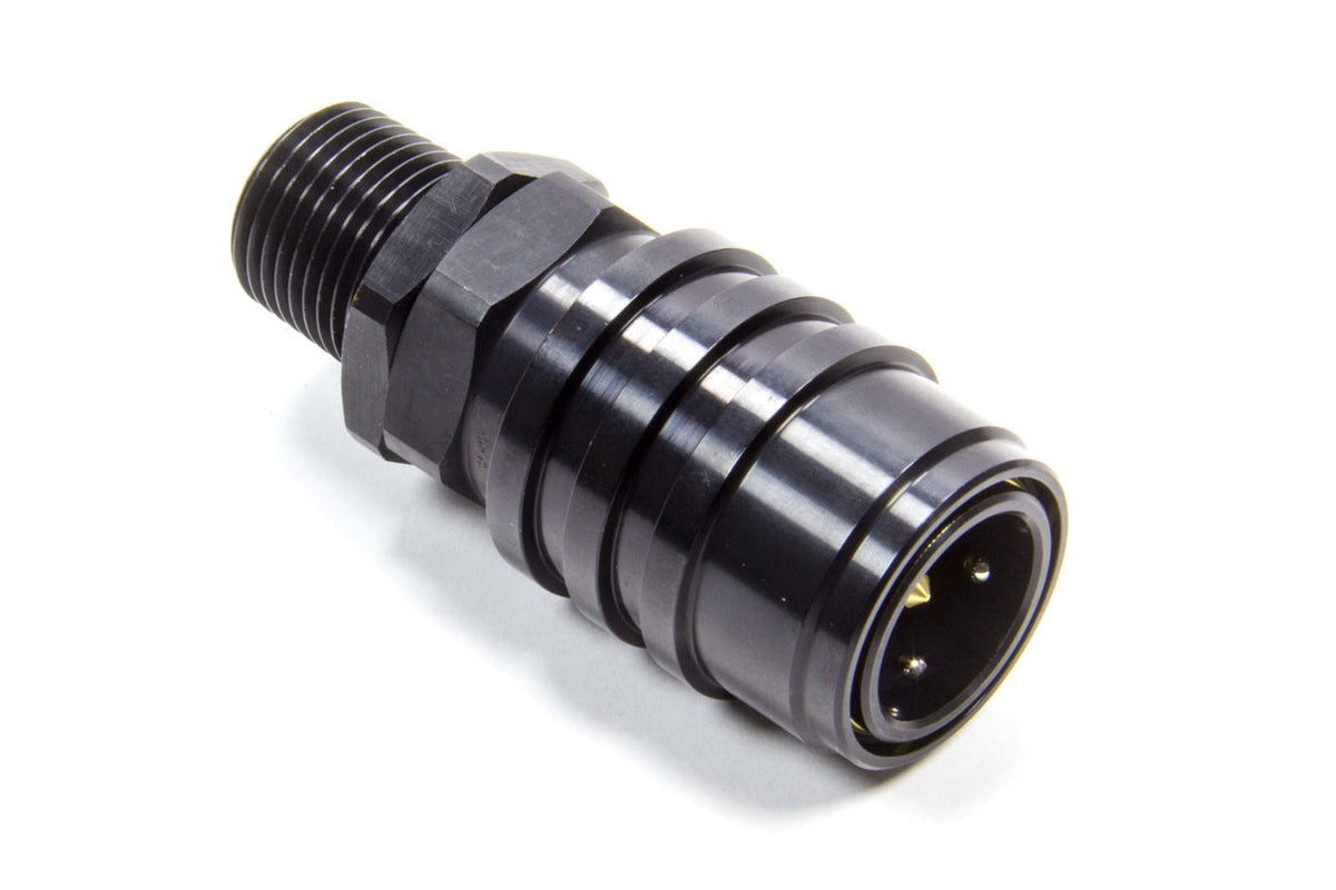 Q/R Male 1/2 NPT #8 Socket Valved - 51808J