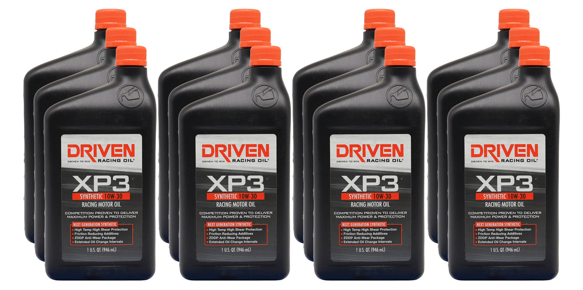 XP3 10w30 Synthetic Oil Case 12 x 1 Quart - 0030612