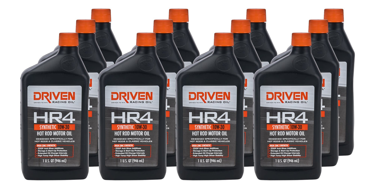 HR4 10w30 Synthetic Oil Case 12 x 1 Quart - 0150612