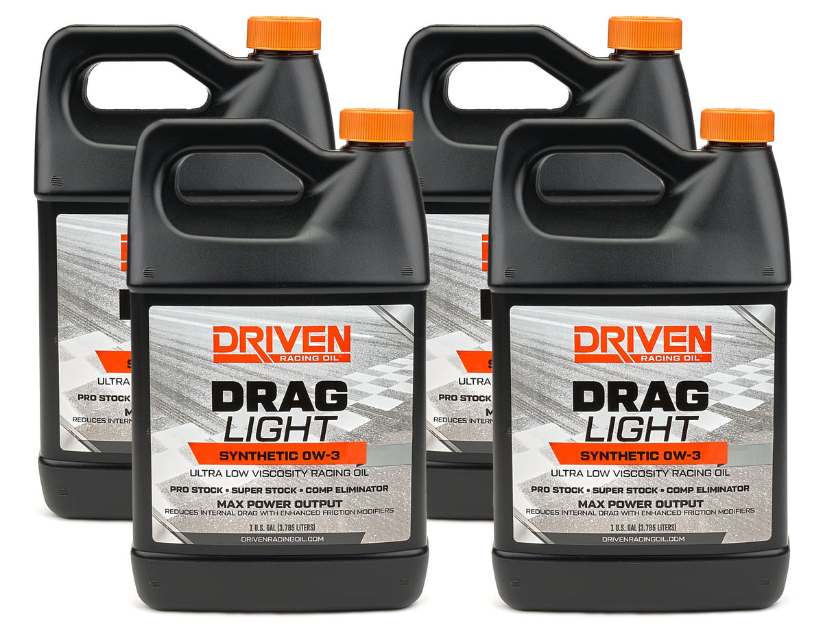 Drag Light 0W3 Motor Oil Case 4/1Gal - 030384