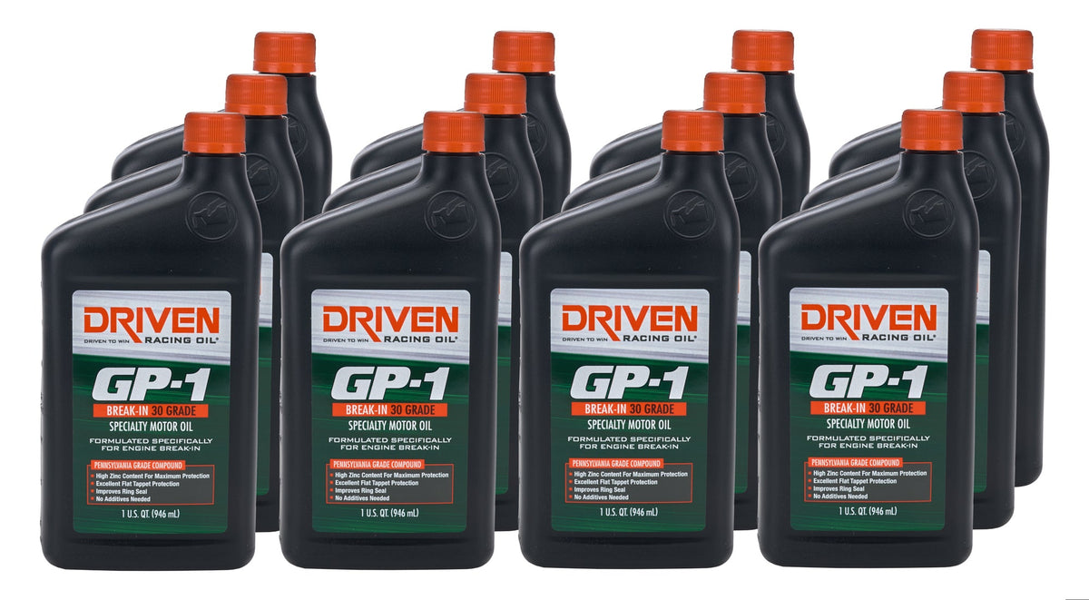 GP-1 30W Break-In Oil Case 12 x 1 Quart - 1933612