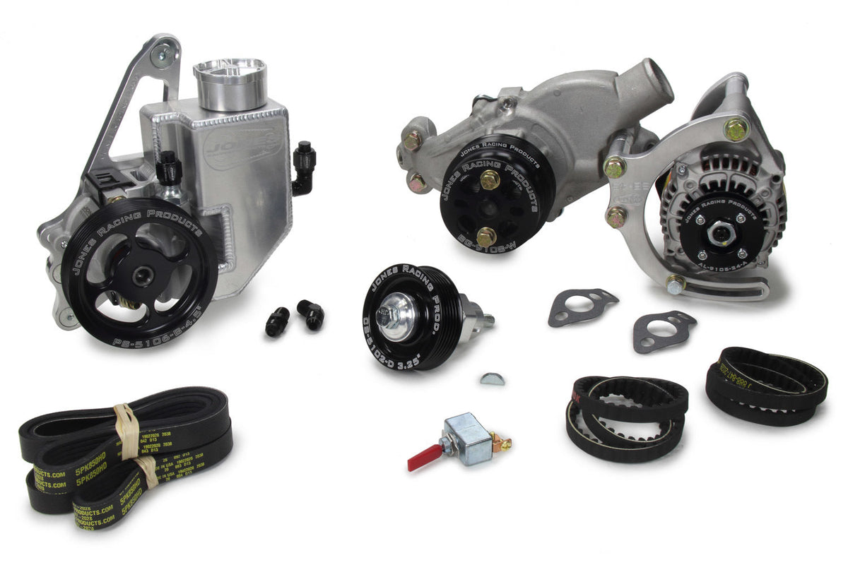 Serpentine Drive Kit SBC w/ P/S - W/P & Alt. - 1441AR75