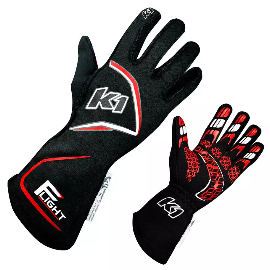 Gloves Flight X-Large Black-Red - 23FLTNRXL