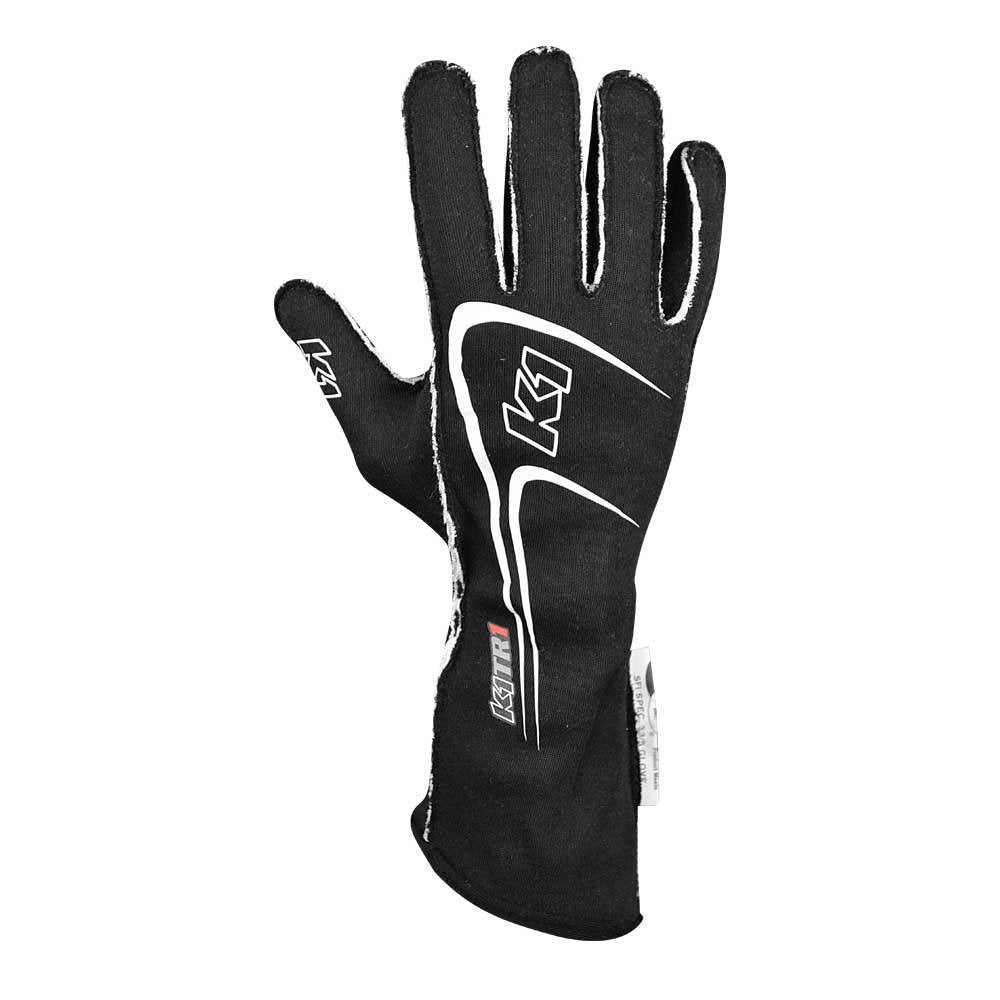 Glove Track 1 Black 3X- Small Youth - 23TR1N3XS