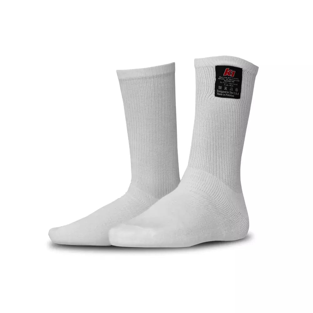 Socks Nomex K1 White Small/Medium - 26NSOWSM