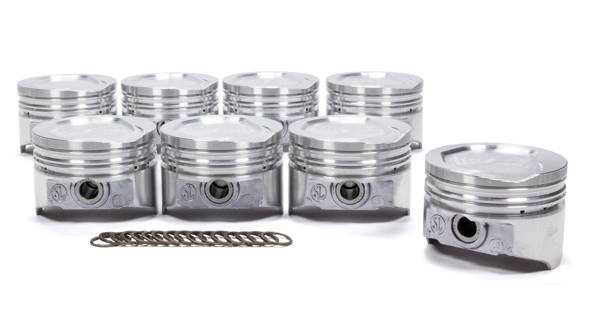 SBF 351C Dished Piston Set 4.030 Bore -13cc - KB148030