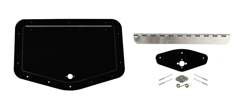 6in x 12in Access Panel - Black - K8020BK