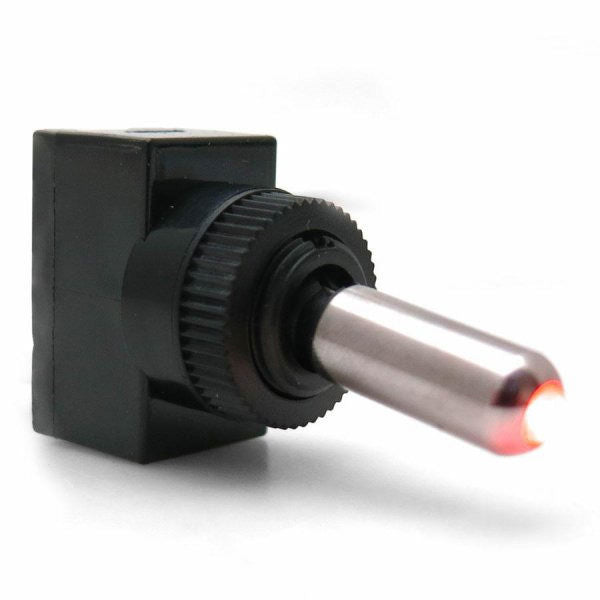 Aluminum Tip LED Toggle Red - KICSW25R