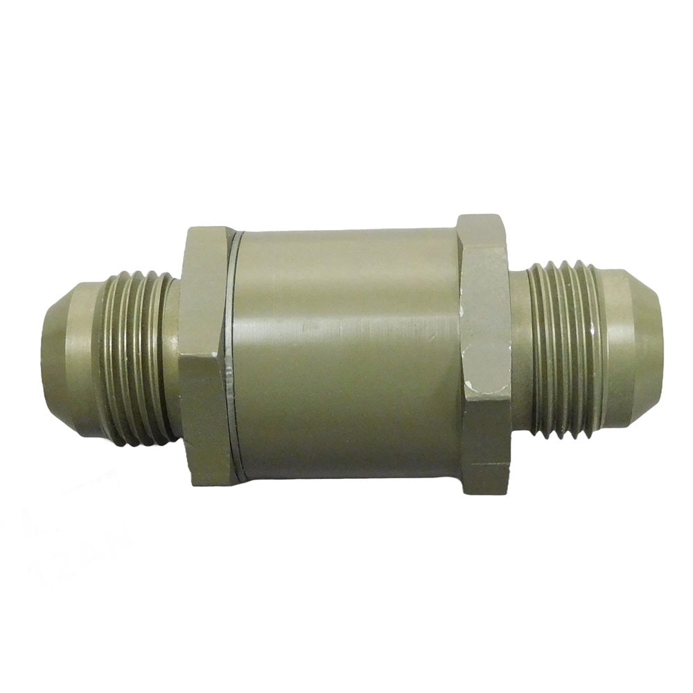 Flapper Check Valve; 12A N M both ends HARD ANODI - 3098HC