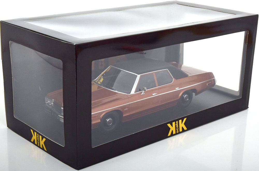 KK Scale 1974 Dodge Monaco Brown Metallic 1:18