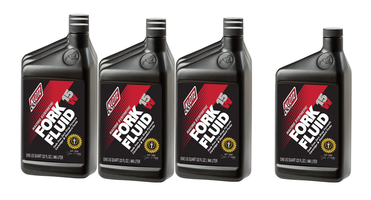 15W Racing Synthetic Shock Oil Case 10x1Qt - KL515