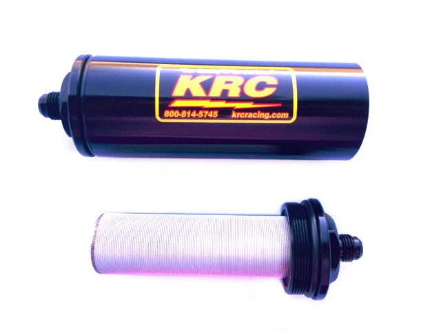 #6AN Stainless Fuel Filter - KRC4706BK