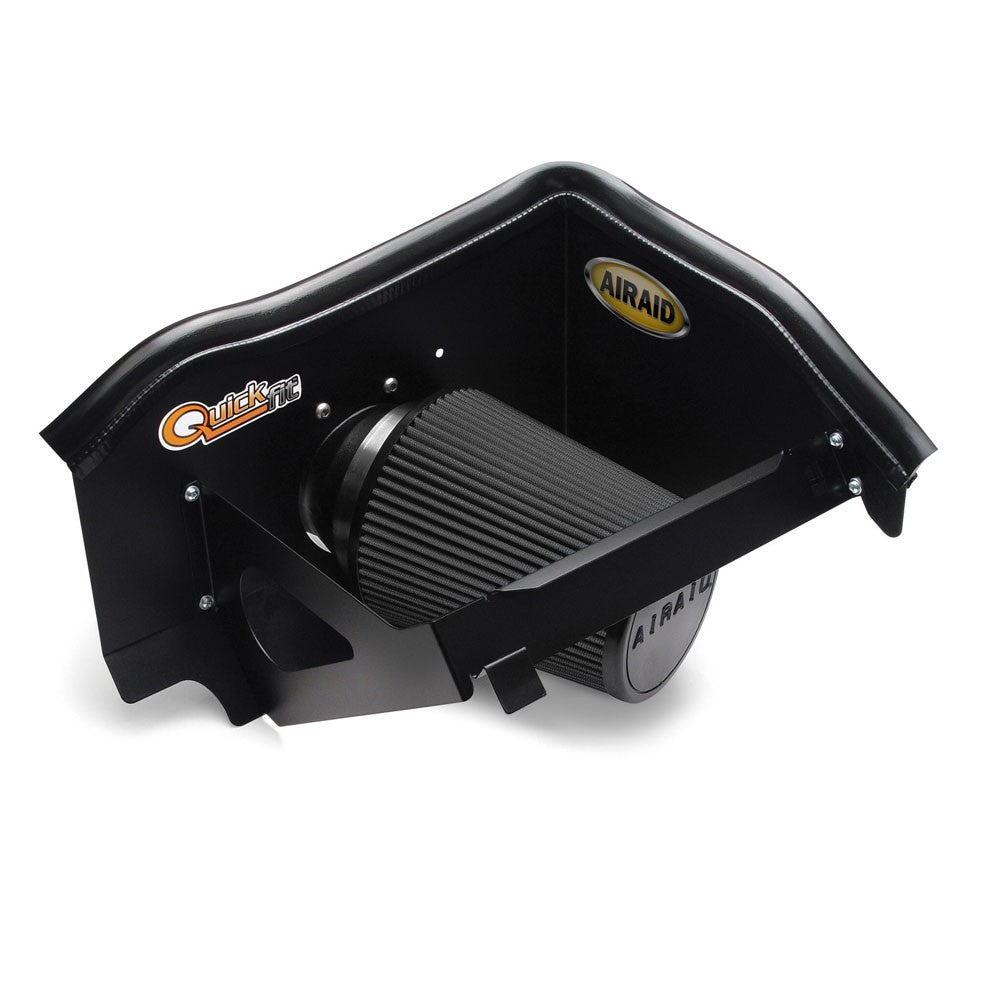 Airaid 04-13 Nissan Titan/Armada 5.6L CAD Intake System w/o Tube (Dry / Black Media) 522-152
