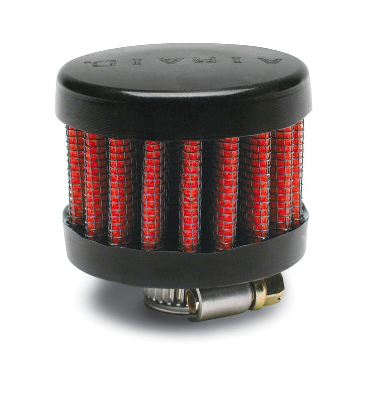 Airaid Rubber Top .625in ID - Clamp On 2in OD 1.5in Tall Breather Filter 770-134