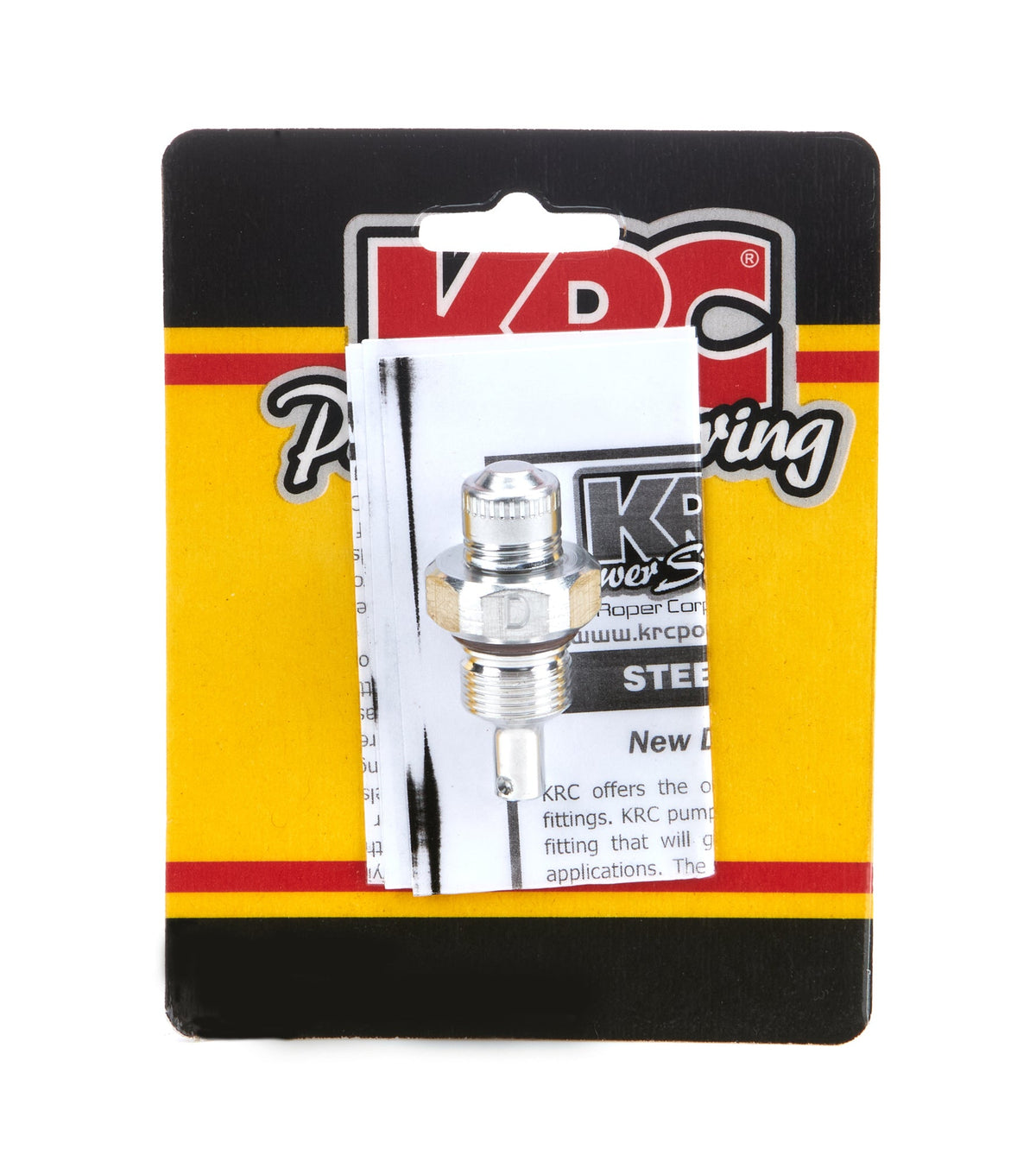 Alum Flow Valve -6AN Male ID - D - KRC25311000
