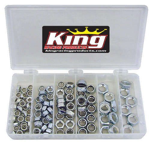 1/2in Steel Nut Kit 105pc - 2700