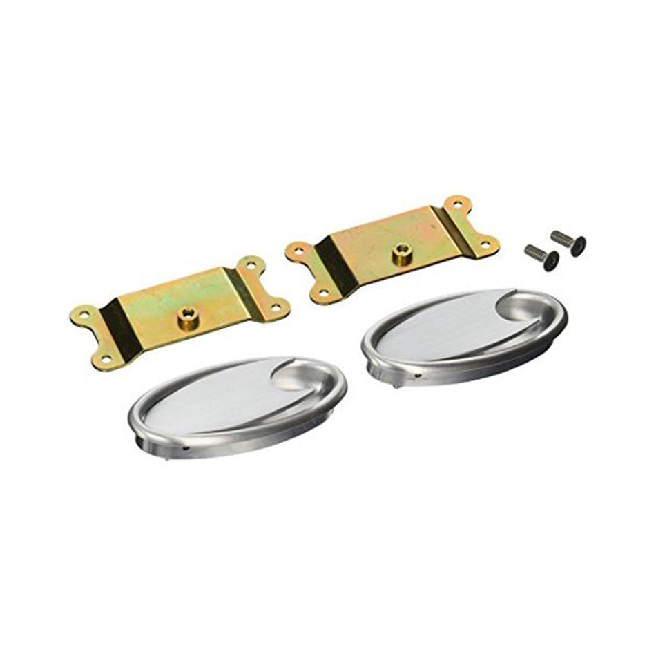 Polished Door Handle Pair - IDH2001