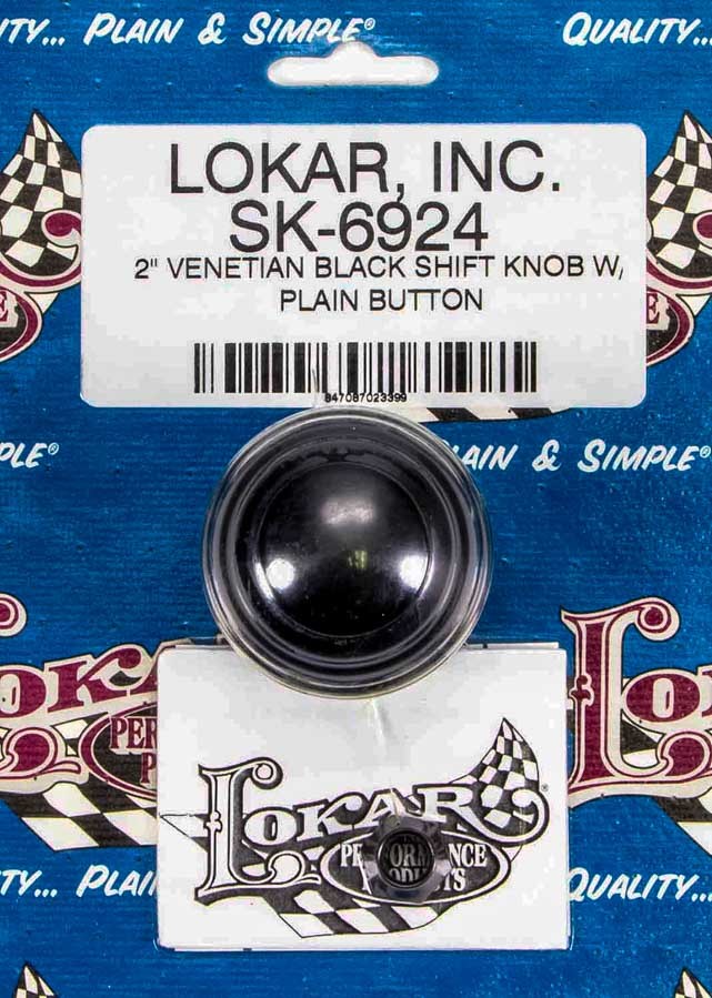 2in Shift Knob Venetian Black w/Button - SK6924