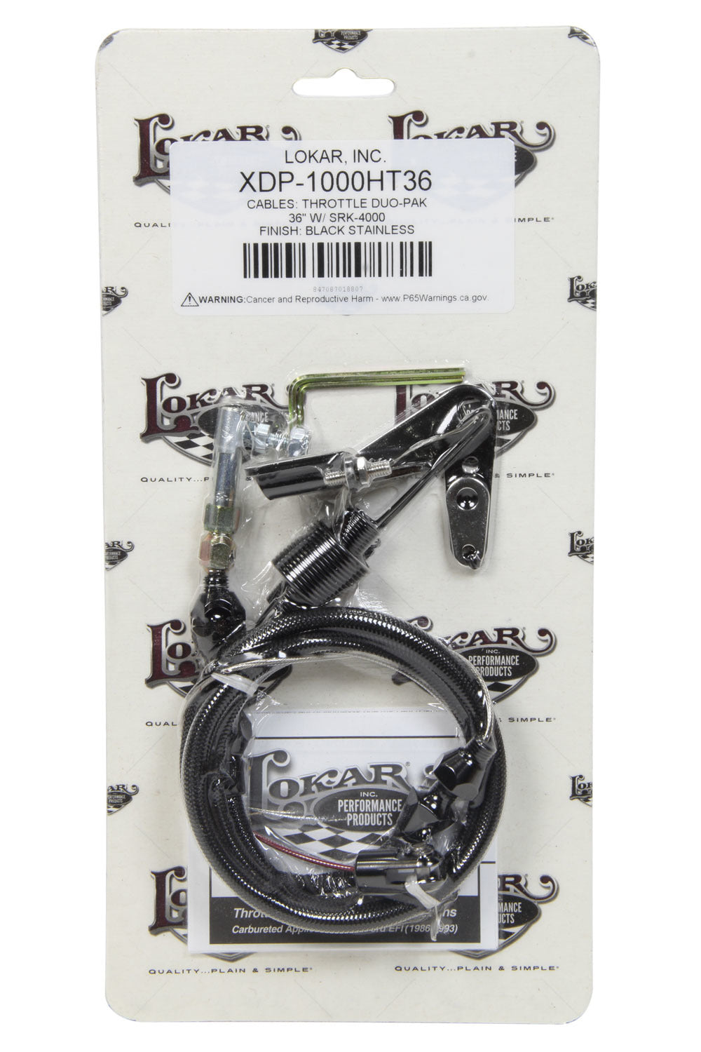 Accelerator Cable - XDP1000HT36