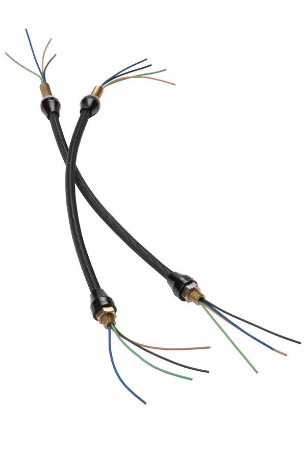 Headlight Conduits Black Stainless - XHL1900