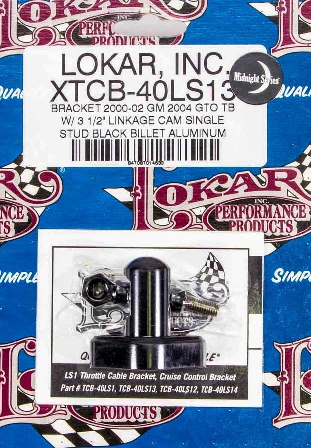 Bracket Sngle Stud Black Bille - XTCB40LS13