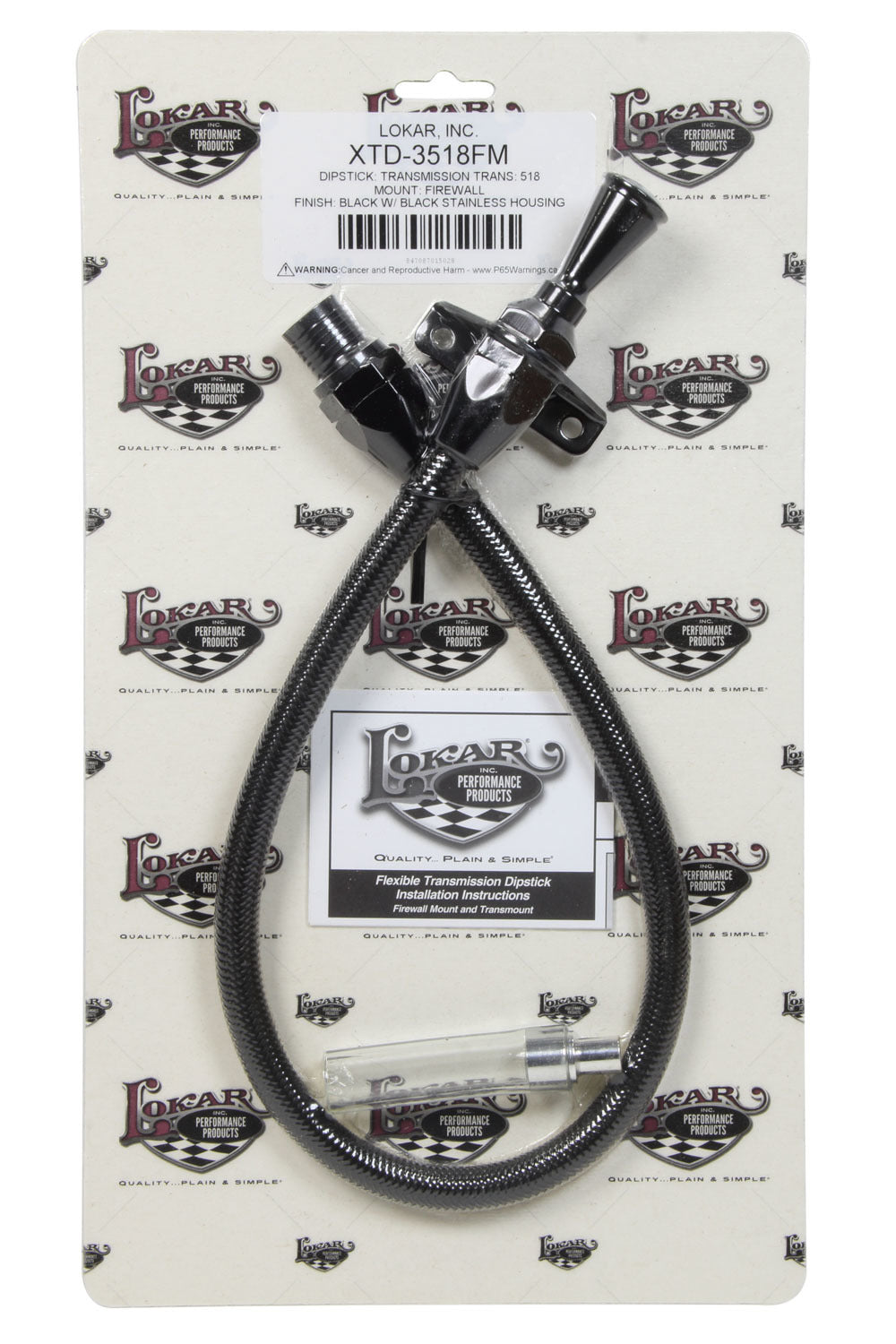 Dipstick 518 Transmission Black Stainless - XTD3518FM